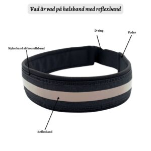 Hundhalsband Reflex