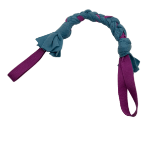 Fleecefläta med 2 handtag